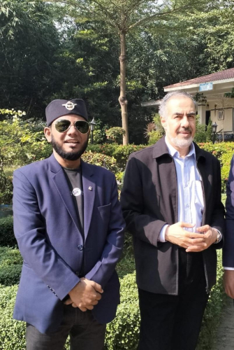 With H.E Ambassador of Islamic  Republic of Iran at TOAB annual picnic.