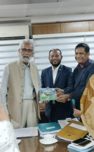 Courtesy Meeting and hand over Toab Directory to Mr. Hasan Arif ,  Honorable Advisor to Ministry of Civil Aviation and tourism.