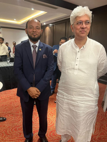 With Honorable  Industrial Advisor to the Interim Government of Bangladesh Mr Adilur Rahman Khan.